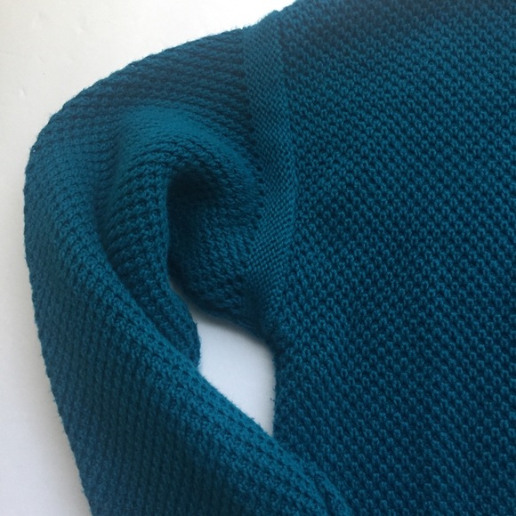 Loft Sweater Sz XS Jewel Toned Blue/Green Color - Picture 4 of 6